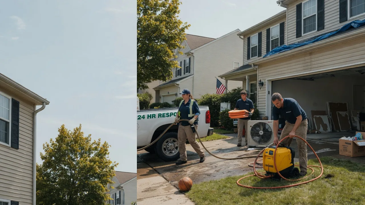 Emergency Water Damage Restoration in Goldsmith, IN near me